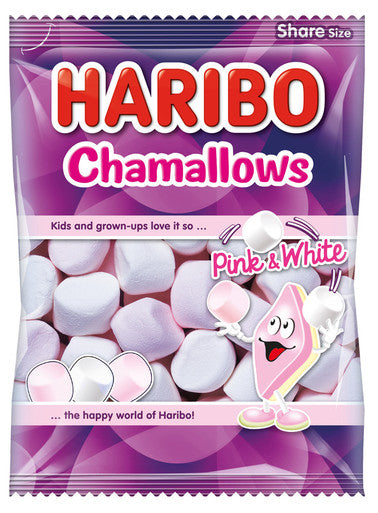 Haribo Chamallow Pink & White 12x140g