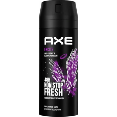 Axe Body Spray Excite 6x150ml