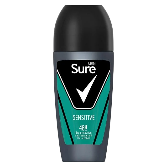 Sure Roll On Sensitive For Men 6x50ml