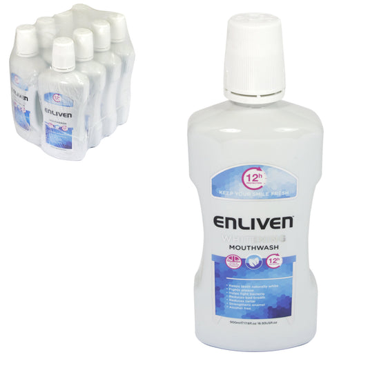 Enliven M/Wash Whitening 8x500ml