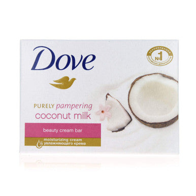Dove Bar Soap Coconut Milk 48x90g