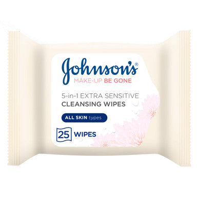 J&J Facial Wipes Extra Sensitive 6x25s