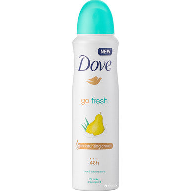Dove Deo Pear & Aloe Vera 6x150ml