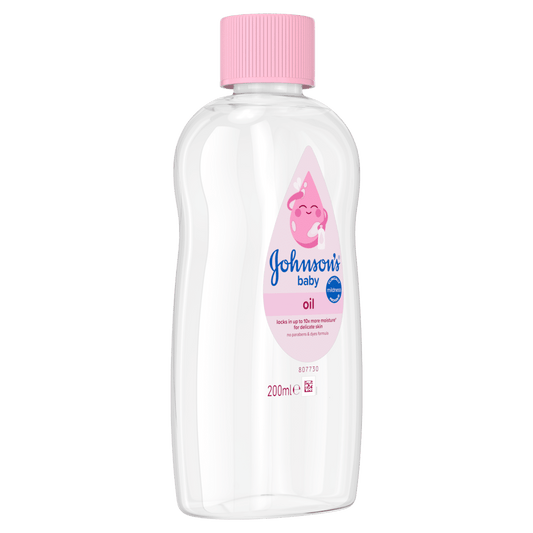 J&J Baby Oil 6x200ml
