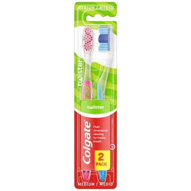 Colgate T/Brush Twister Duo Pack 2x12 (24)