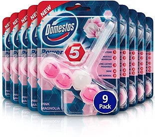 Domestos Power5 Rimblock Pink 9x1