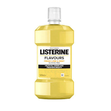 Listerine M/Wash Lime & Mint 6x500ml