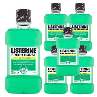 Listerine M-Wash Fresh Burst 6x500ml