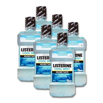 Listerine M-Wash Cool Mint Zero 6x500ml