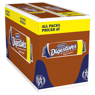 McVitie Digestive Milk Chocolate 15x266g