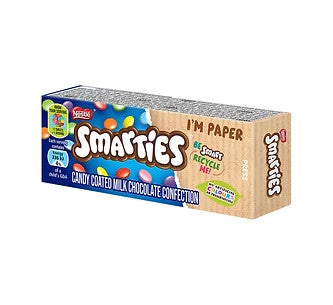 Nestles Smarties Hexatube Candy 24x38g