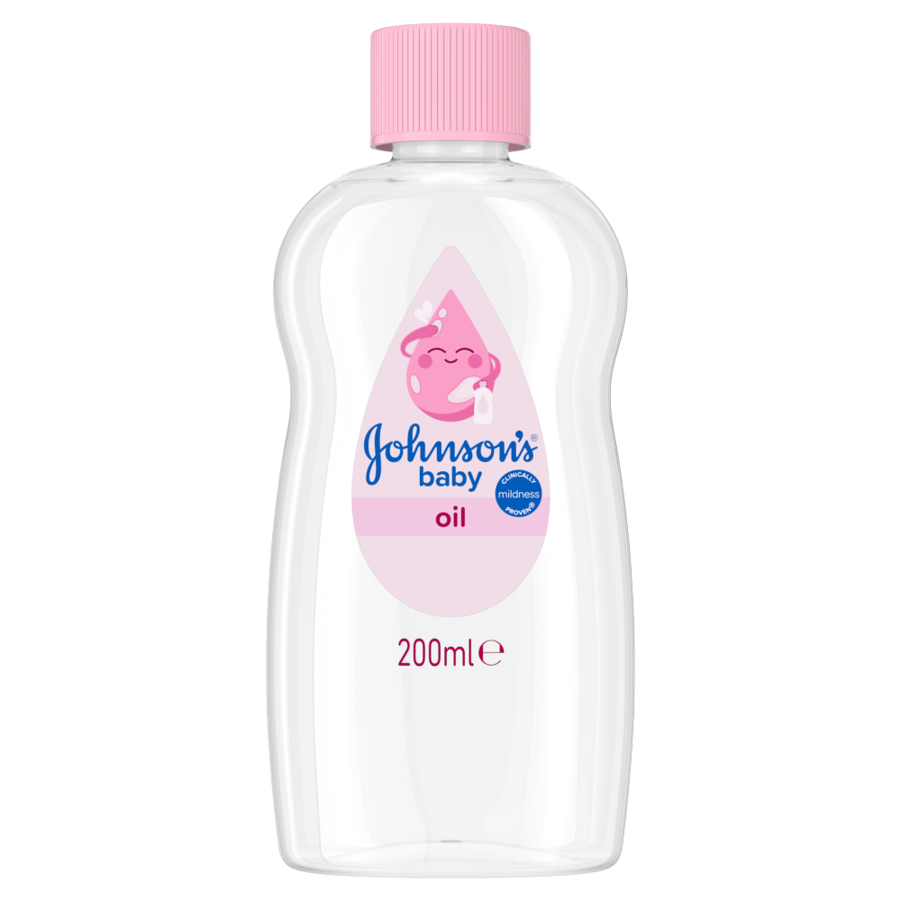 J&J Baby Oil 6x200ml