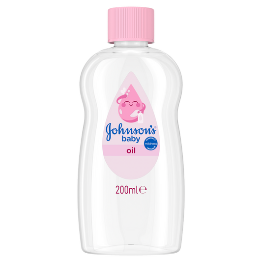 J&J Baby Oil 6x200ml