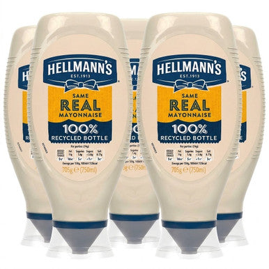 Hellmanns Real Mayonnaise 6x750ml