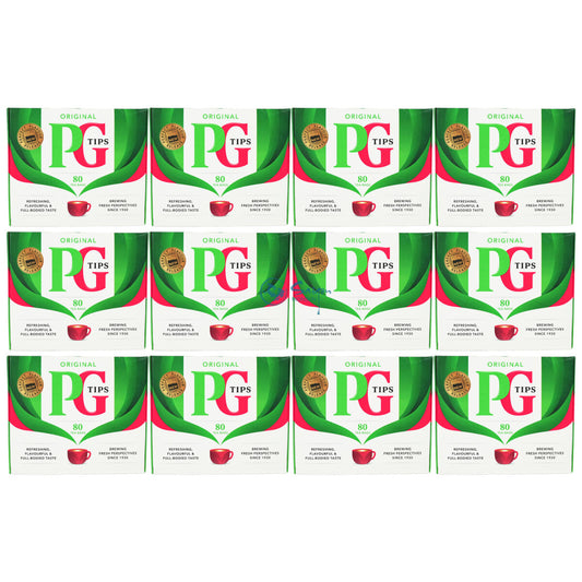PG Tips Tea 12x80