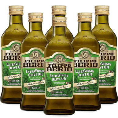 Filippo Berio Ext Virg Olive Oil 6x500ml