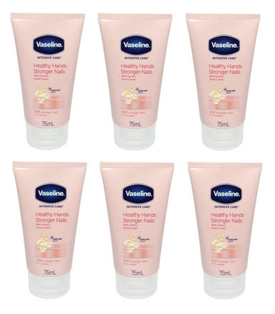 Vaseline Hand & Nail Cream 6x75ml